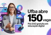 UFBA abre 150 vagas para especialização gratuita em Educação Digital EAD. Inscreva-se agora e inicie sua nova jornada na Educação!