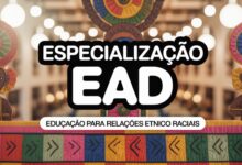 IFSC abre 150 vagas em curso EAD de Educação para Relações Étnico-Raciais. Forme-se para uma educação antirracista! Inscrições até 26/05.