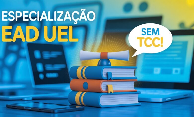 UEL abre 150 vagas para Especialização EAD em Tecnologias na Educação. Sem TCC e com aulas online. Inscreva-se até 16 de junho!