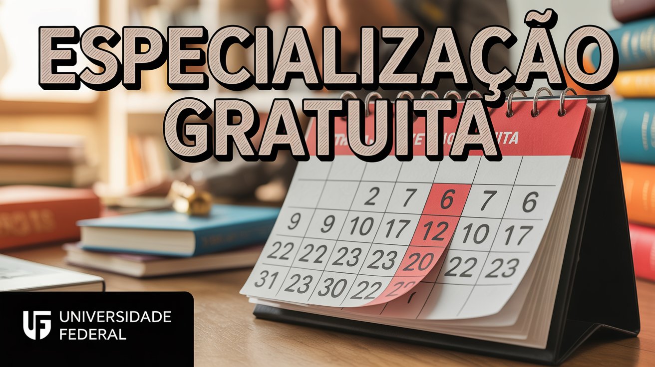 Universidades abrem 570 vagas gratuitas para Especialização em Educação Infantil. Inscrições de 06 a 08/05/2025. Não perca essa oportunidade!