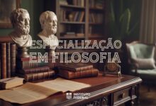 IFSP oferece 30 vagas gratuitas para Especialização em Ensino de Filosofia. Inscrições de 23/05 a 23/06/2025. Oportunidade para educadores.