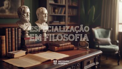 IFSP oferece 30 vagas gratuitas para Especialização em Ensino de Filosofia. Inscrições de 23/05 a 23/06/2025. Oportunidade para educadores.