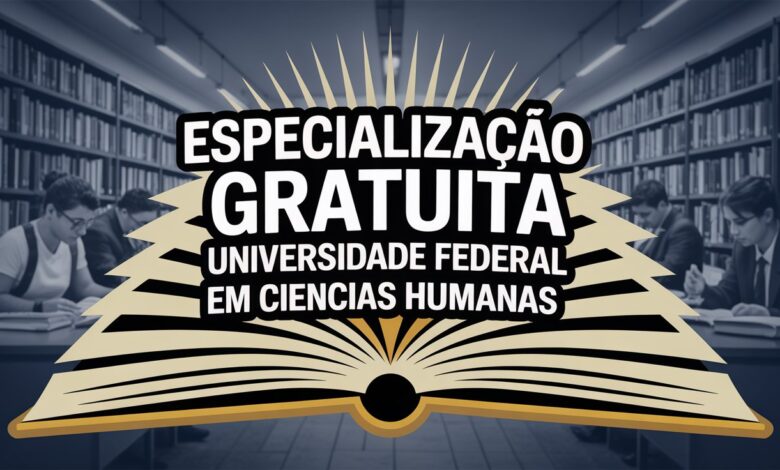 UFMA abre vagas para Especialização Gratuita do MEC em Ensino de Ciências Humanas. Transforme sua carreira docente! Inscrições abertas.