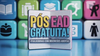 IFSULDEMINAS oferece 690 vagas em 5 Especializações EAD gratuitas! Inscrições abertas até 19 de junho. Veja como participar!