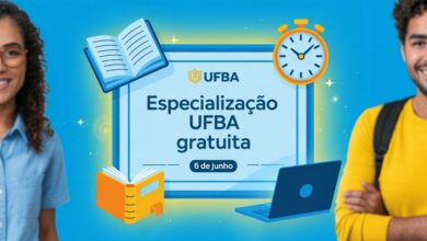 São 450 vagas para cursos de especialização EAD a distância e sem mensalidade! Participe da seleção da UFBA!