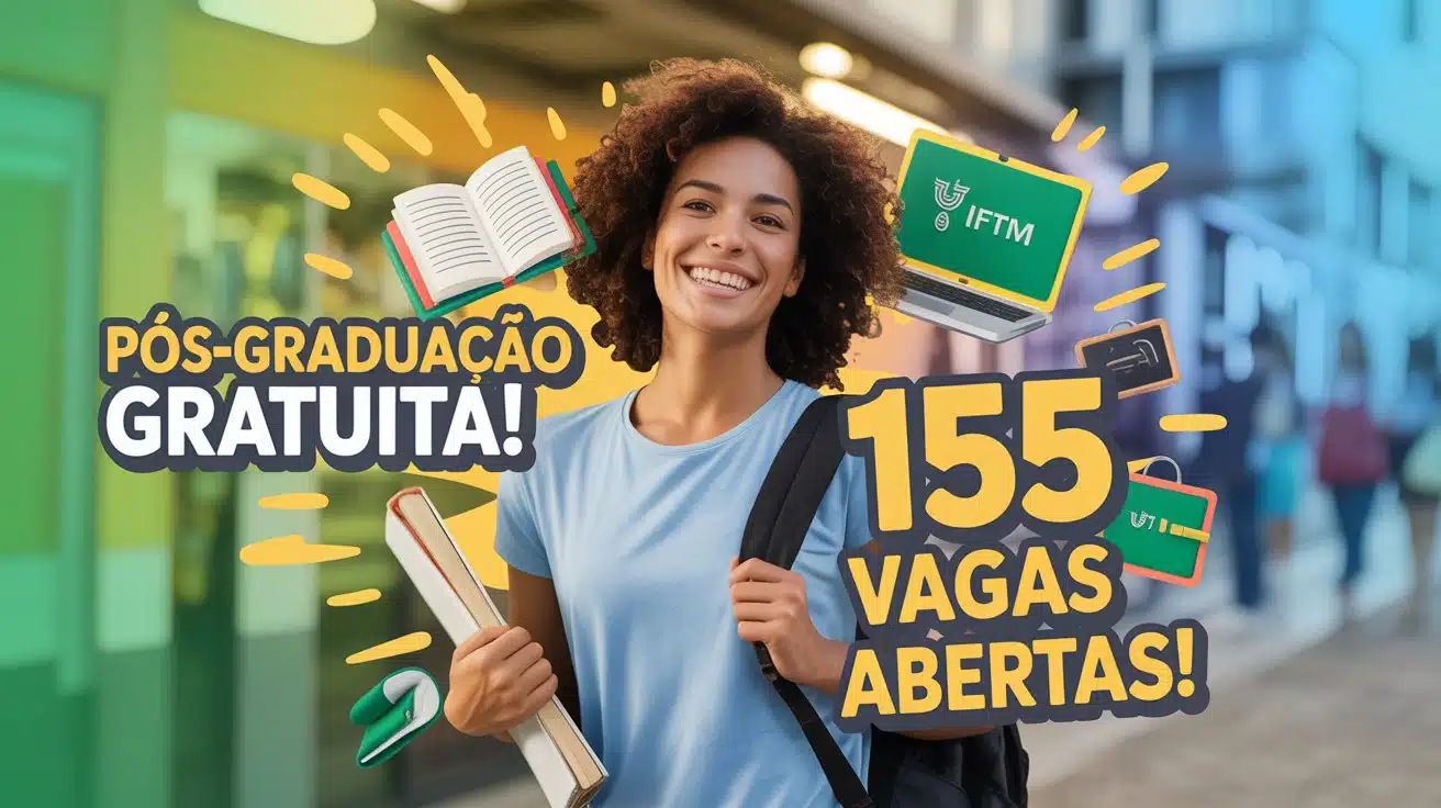 IFTM abre 155 vagas para Especializações presenciais e EAD em 2025. Inscreva-se até 15 de junho! Cursos gratuitos de alta qualidade.