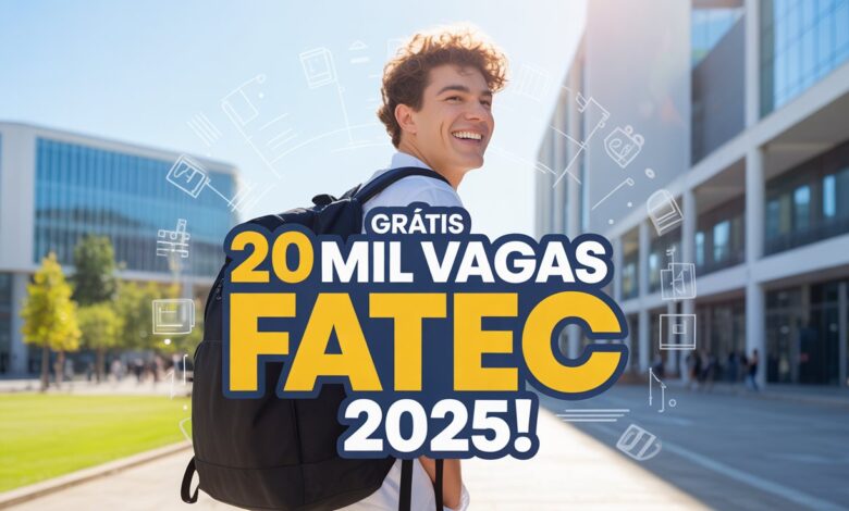 FATEC abre 20.020 vagas para cursos tecnológicos gratuitos em SP. Inscreva-se até 6 de junho e transforme sua carreira!