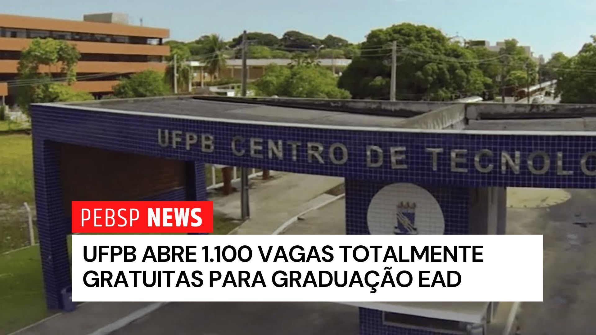 Cursos de graduação EAD gratuitos na UFPB. Licenciaturas, bacharelado e tecnólogo com diploma federal e seleção pelo ENEM!