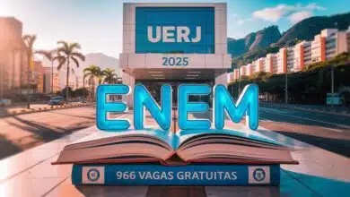 UERJ abre 966 vagas em 34 cursos de graduação com seleção via ENEM. Inscrições até 12/06. Confira cursos, regras e como participar!