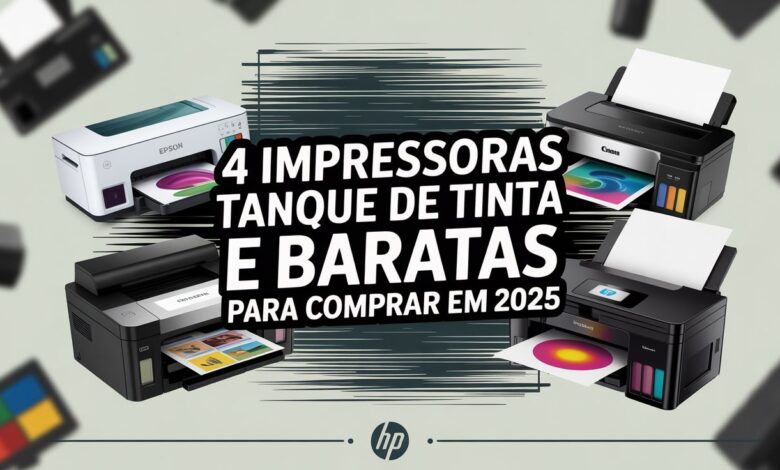 Descubra as 4 melhores impressoras tanque de tinta para professores que precisam imprimir milhares de cópias com economia e qualidade.