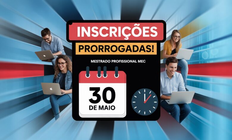 Inscreva-se no mestrado Profissional do MEC - PROFÁGUA até 30/05. Curso com 532 vagas presenciais e híbridas em todo o Brasil.