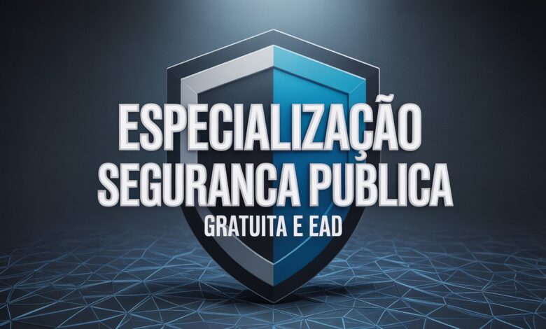 UNIOESTE oferece 300 vagas para pós-graduação EAD gratuita em Segurança Pública. Inscrições até 31/05. Certificação exclusiva.