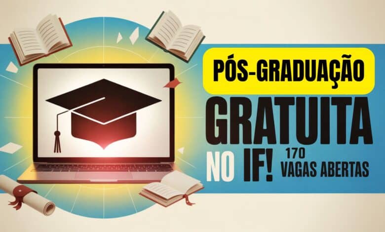 5 Cursos gratuitos de pós-graduação do IF Sertão PE com inscrições até 6 de junho. São 170 vagas em diversas áreas. Saiba mais agora!