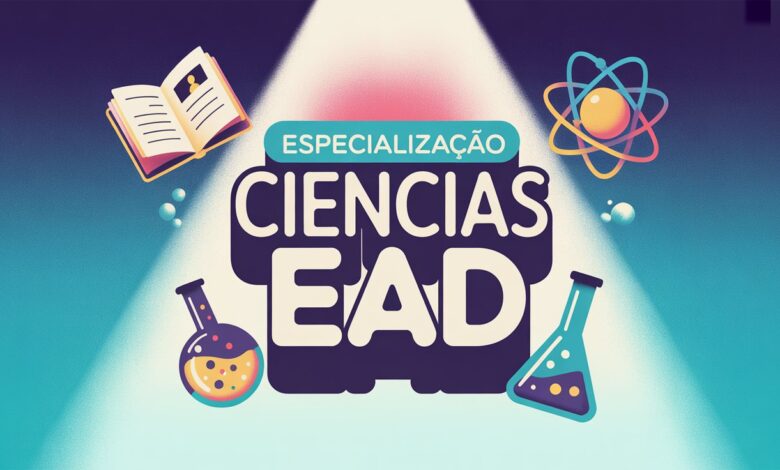 Curso gratuito de Pós-Graduação em Ensino de Ciências para professores da Educação Básica. Inscrições até 07/06. Vagas limitadas!