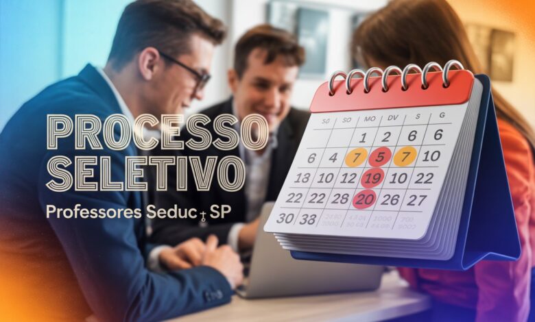 Edital aberto: Processo seletivo de professores temporários SEDUC-SP 2026, organizado pela VUNESP. Fique por dentro das novidades!