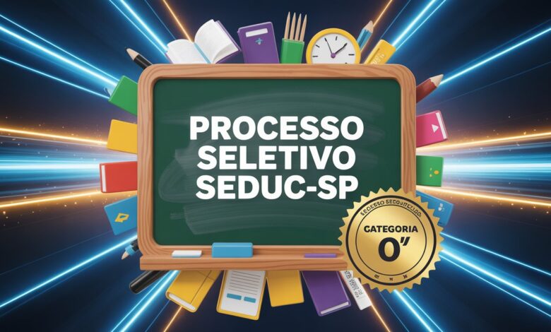 Vagas abertas para professores temporários em SP! Edital SEDUC - SP 2025 oferece vagas para professores Categoria O em todo o Estado de SP!