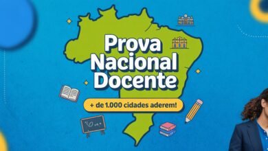 Mais de mil cidades e 15 Estados confirmam Adesão e participação na Prova Nacional Docente 2025. Confira detalhes e Estados!