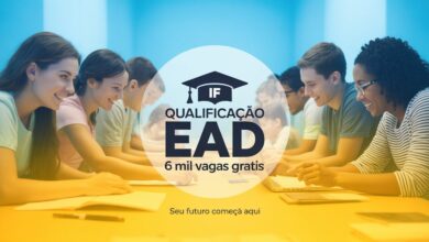 6 mil vagas no Instituto Federal! 6 Cursos de Qualificação em turismo, cultura e idiomas 100% EAD com até 220 horas. Inscrições abertas!