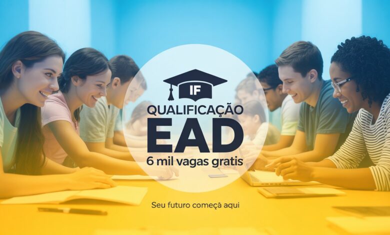 6 mil vagas no Instituto Federal! 6 Cursos de Qualificação em turismo, cultura e idiomas 100% EAD com até 220 horas. Inscrições abertas!