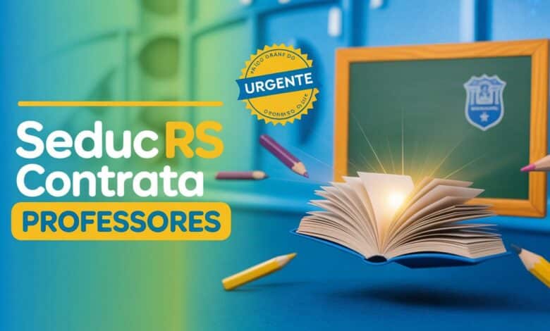 SEDUC RS abre seleção emergencial para professores em várias áreas. Inscreva-se até 30 de maio e garanta sua vaga na rede pública estadual!