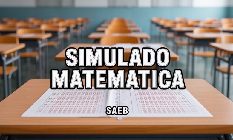 Simulado do SAEB 2025: 20 questões de matemática do 5º ano - Ensino Fundamental para Download com os descritores e gabarito completo!