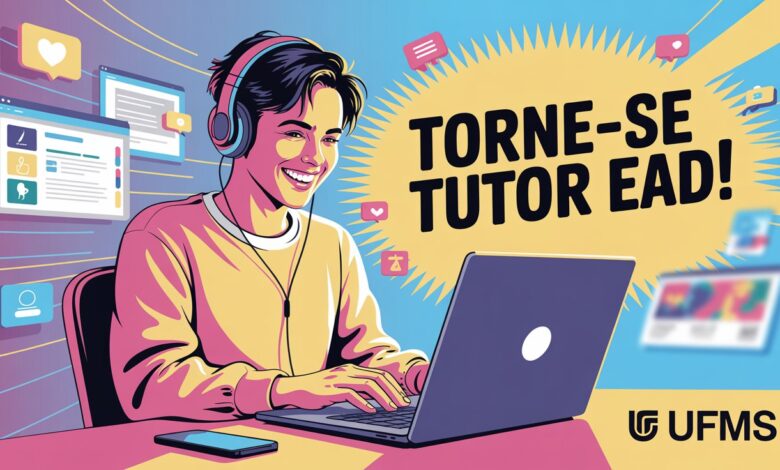 A UFMS está com 1.000 vagas abertas para o curso gratuito de Especialização em Tutoria EAD. Inscreva-se até 2 de junho!