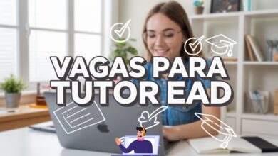 Descubra 6 editais de tutoria EAD com salários de até R$ 2.500. Vagas em universidades federais para profissionais qualificados. Confira!