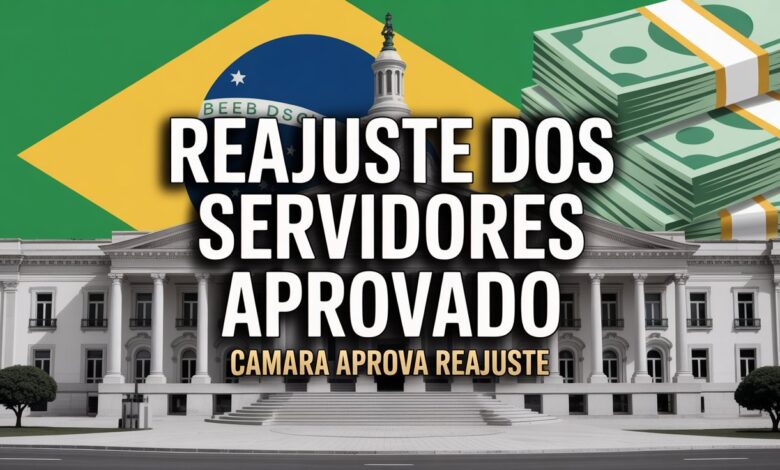 Câmara aprova reajuste para servidores federais com retroativo desde janeiro. Projeto segue para o Senado e impacta R$ 17,9 bi em 2025.