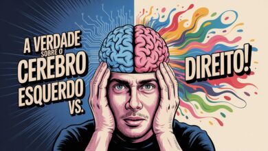 A ideia de cérebro esquerdo vs. direito é um mito! Descubra como os hemisférios colaboram e por que isso muda tudo sobre o aprendizado.