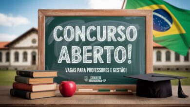Novo concurso em Araraquara na área da Educação! Vagas para professor, diretor e mais. Salários de até R$ 7 mil. Inscrições abertas!