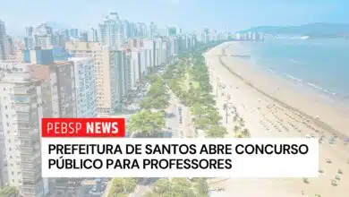 Concurso público da Prefeitura de Santos para Professor Adjunto II. Salário de R$ 3,2 mil. Vagas em diversas áreas. Inscrições abertas!
