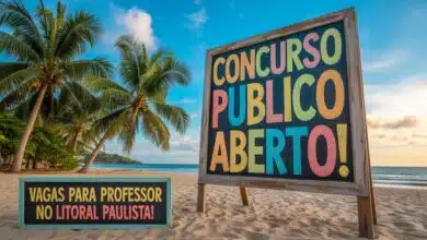 2 Concursos públicos para professor no litoral de SP. Vagas em diversas áreas em Santos e São Vicente. Veja requisitos e detalhes!