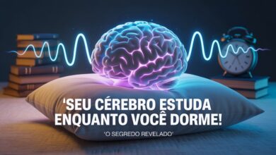 Descubra como seu cérebro estuda enquanto você dorme. Entenda o segredo da consolidação da memória e por que o sono é sua arma!