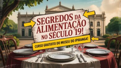 Curso gratuito no Museu do Ipiranga sobre a história da alimentação no Brasil. Vagas limitadas! Saiba como se inscrever e participe.