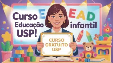 Oportunidade única! Curso de Educação Infantil grátis na USP para professores e gestores. Vagas limitadas. Inscreva-se já e saia na frente.