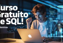 Curso gratuito e online de SQL abre inscrições! Aprenda do básico ao avançado e conquiste seu certificado. Vagas por ordem de inscrição!