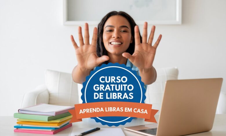 Inscreva-se no curso gratuito de Libras Bpasico do IFSULDEMINAS. São 10.000 vagas EAD, preenchidas por ordem de inscrição. Garanta já a sua!
