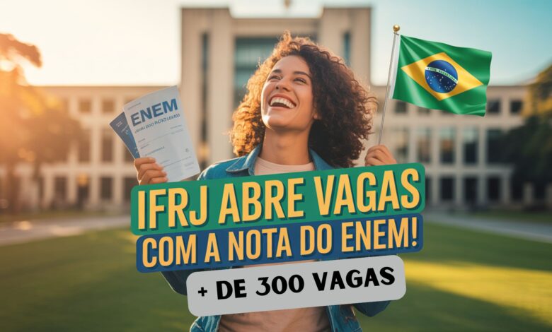 Use sua nota do ENEM 2015 a 2024 para entrar no IFRJ! 310 vagas em cursos de graduação. Inscrições gratuitas de 07/06 a 07/07. Saiba mais!