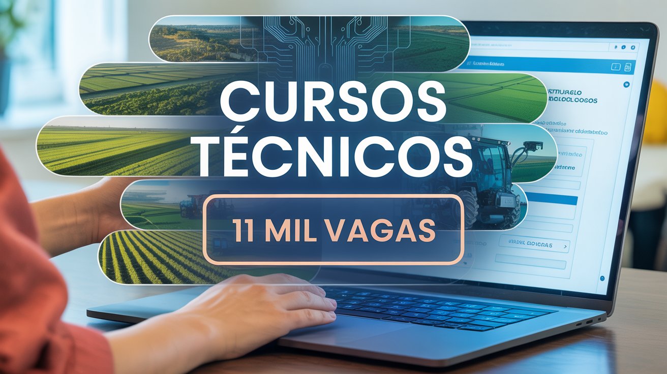 2 Editais do SENAR e IFSULDEMINAS oferecem mais de 11 mil vagas em cursos técnicos EAD gratuitos. Inscreva-se até junho de 2025!