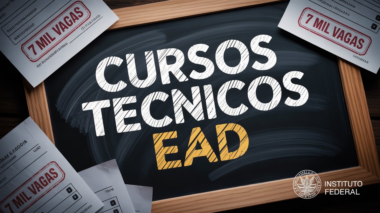 IFSULDEMINAS: Última chance! Inscreva-se hoje em cursos técnicos EAD gratuitos, mais de 7.000 vagas em 13 áreas. Qualifique-se!