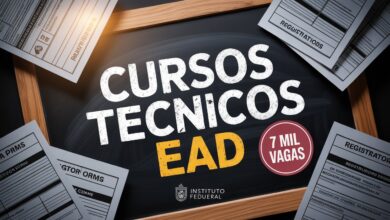 Instituto Federal - IFSULDEMINAS abre vagas para Cursos Técnicos EAD Gratuitos com mais de 7 mil vagas! Corra e garanta sua vaga!