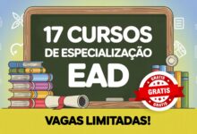 UECE oferece 17 cursos EAD de especialização em diversas áreas. Inscreva-se até 21 de junho! Processo seletivo acessível e certificado!