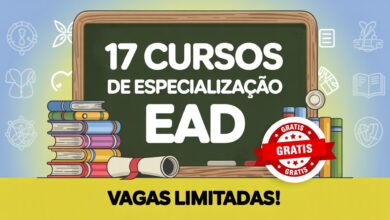UECE oferece 17 cursos EAD de especialização em diversas áreas. Inscreva-se até 21 de junho! Processo seletivo acessível e certificado!