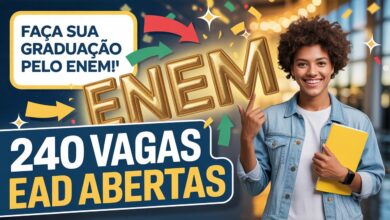 O IFRN abriu 240 vagas para cursos superiores de Graduação EAD a distância. Veja como se inscrever usando o ENEM e comece a estudar em 2025.