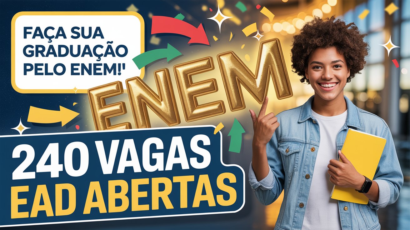 O IFRN abriu 240 vagas para cursos superiores de Graduação EAD a distância. Veja como se inscrever usando o ENEM e comece a estudar em 2025.