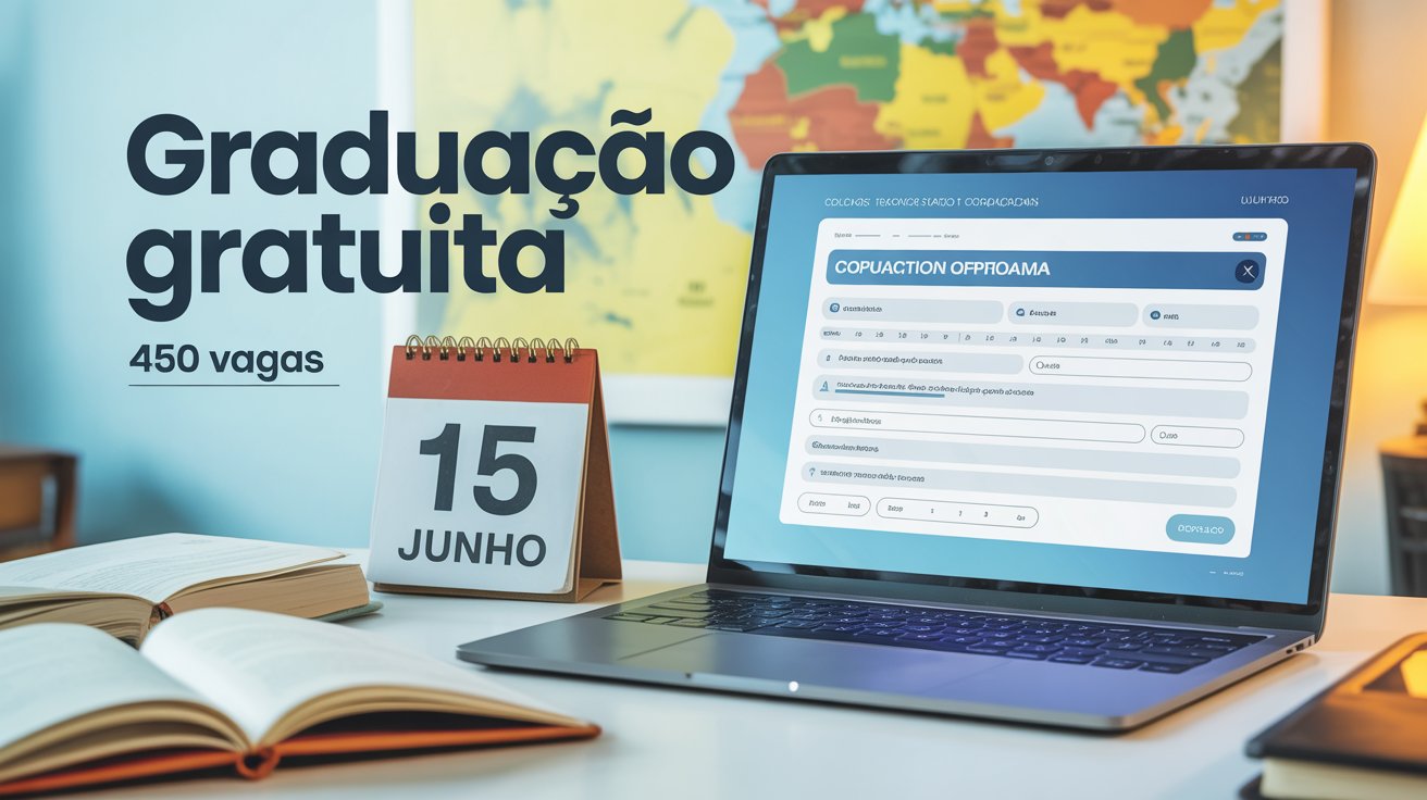 Unitins abre 450 vagas em cursos gratuitos EAD. Sem vestibular, seleção por histórico escolar. Inscreva-se até 15/06/2025!