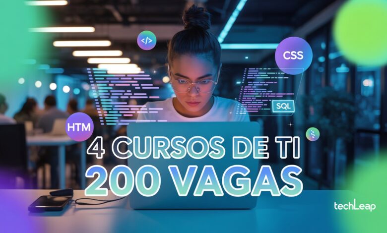 Turbine seu currículo com os novos cursos de TI online e gratuitos do IFSULDEMINAS! São 200 vagas para Programação e Tecnologia!