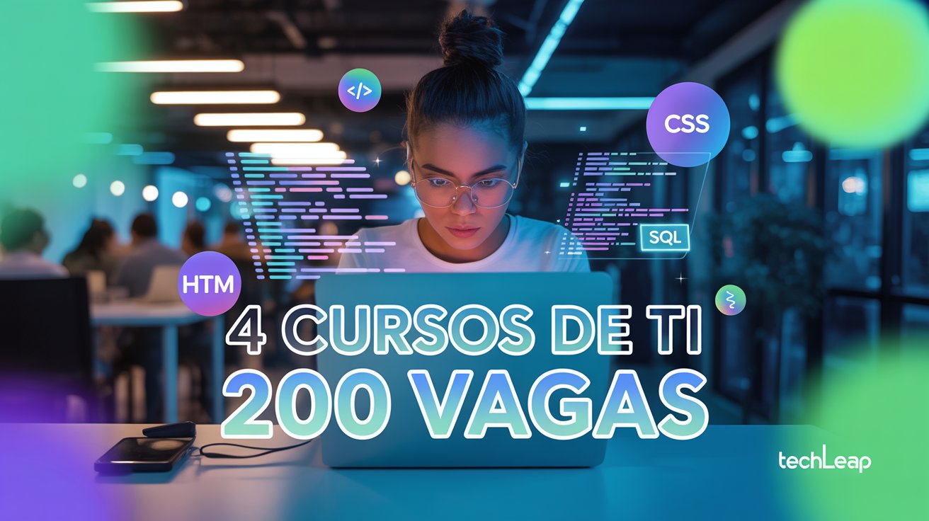 Turbine seu currículo com os novos cursos de TI online e gratuitos do IFSULDEMINAS! São 200 vagas para Programação e Tecnologia!