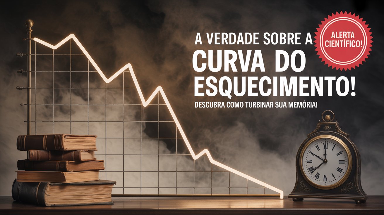 Cansado de esquecer o que acabou de aprender? A "Curva do Esquecimento" é a culpada. Descubra como um truque pode turbinar sua memória.
