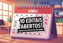 Junho começa com 10 editais abertos para cursos gratuitos de graduação e especialização EAD. Aproveite essa chance e inscreva-se já!